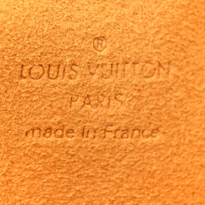 Louis Vuitton Monogram Denim Pochette Plat Clutch Blue 6 of 8
