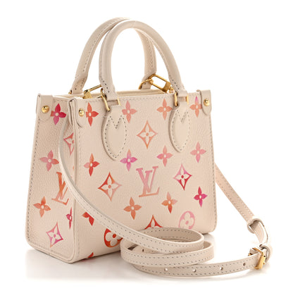 Louis Vuitton Empreinte Monogram Onthego BB Sunrise Aquarelle 3 of 11