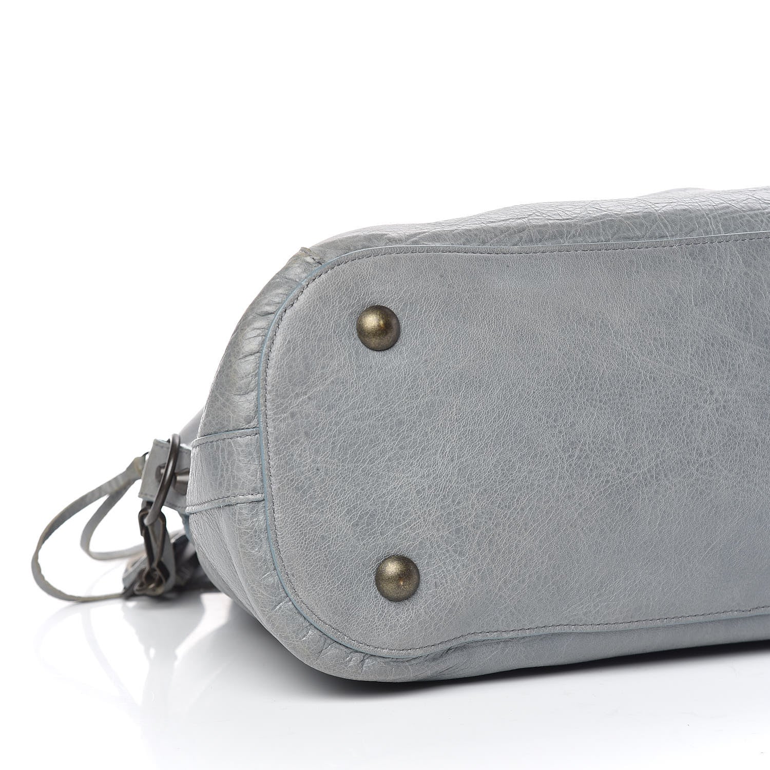 Balenciaga Agneau Classic Hardware Bowling Bag Ardoise 5 of 10
