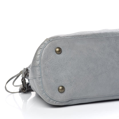 Balenciaga Agneau Classic Hardware Bowling Bag Ardoise 5 of 10