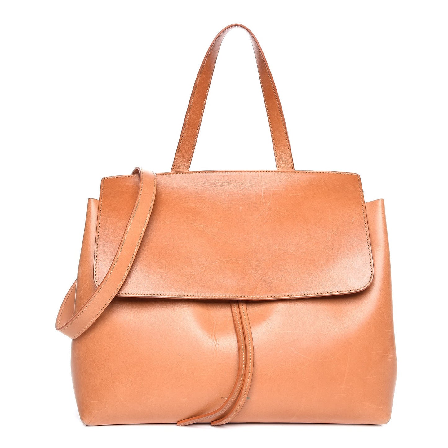 Calfskin Lady Bag Camello Rosa