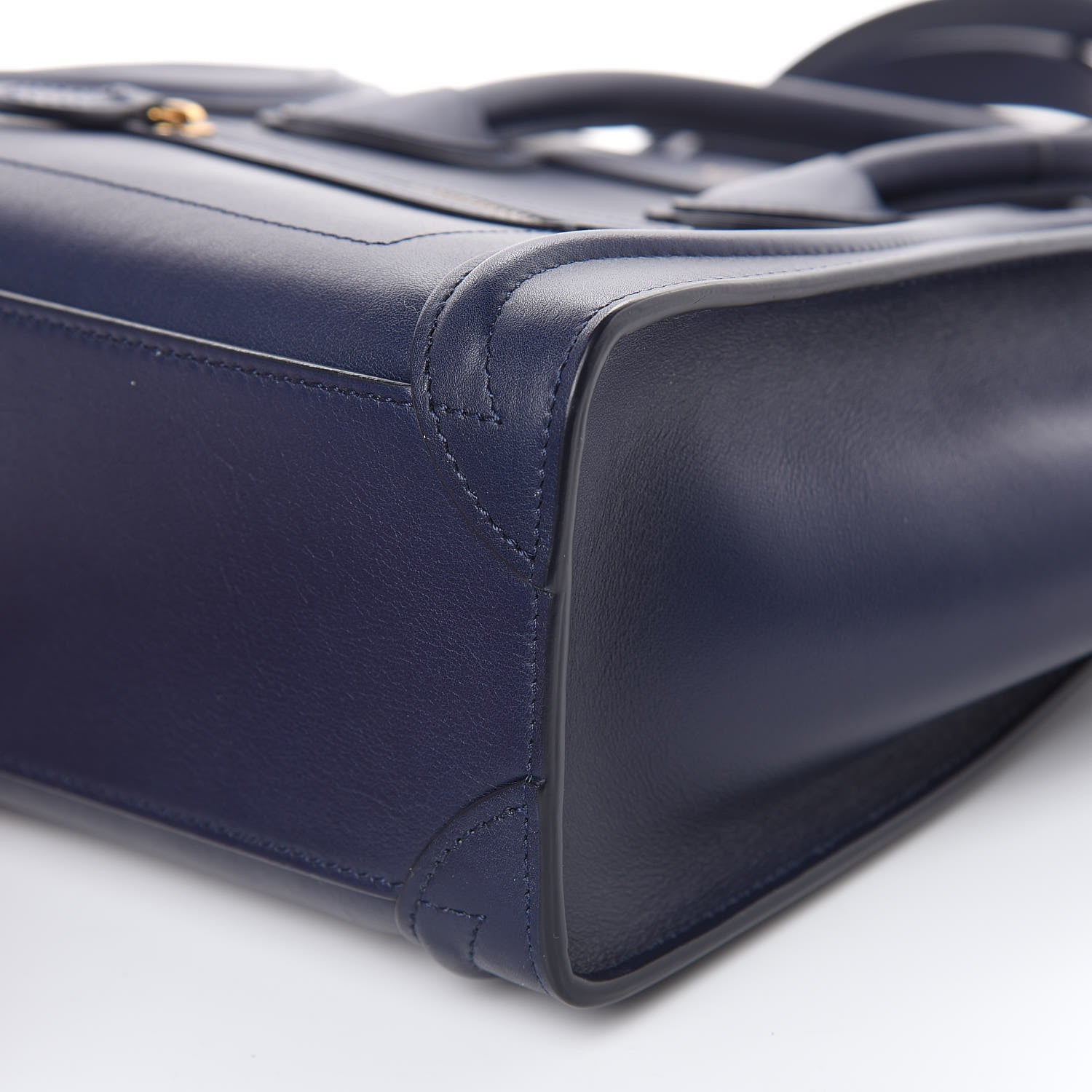 Celine Smooth Calfskin Nano Luggage Ink 8 of 11