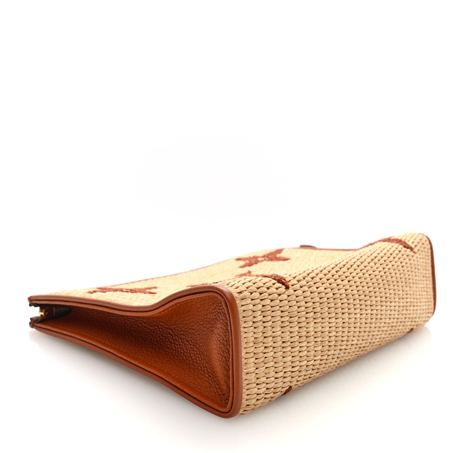 Louis Vuitton Raffia Monogram Giant Toiletry Pouch 26 Tan 4 of 6