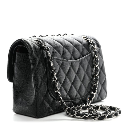 Chanel Caviar Quilted Small Double Flap Black 7 of 31
