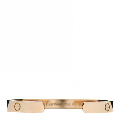 Cartier 18K Yellow Gold LOVE Cuff Bracelet 16 3 of 5