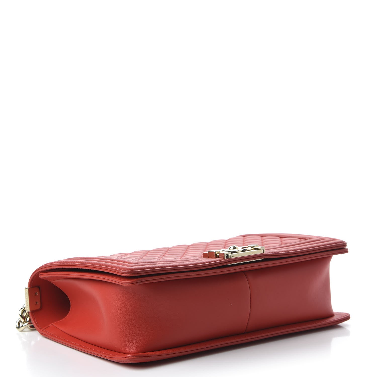 Chanel Lambskin Quilted New Medium Boy Flap Red 4 of 11