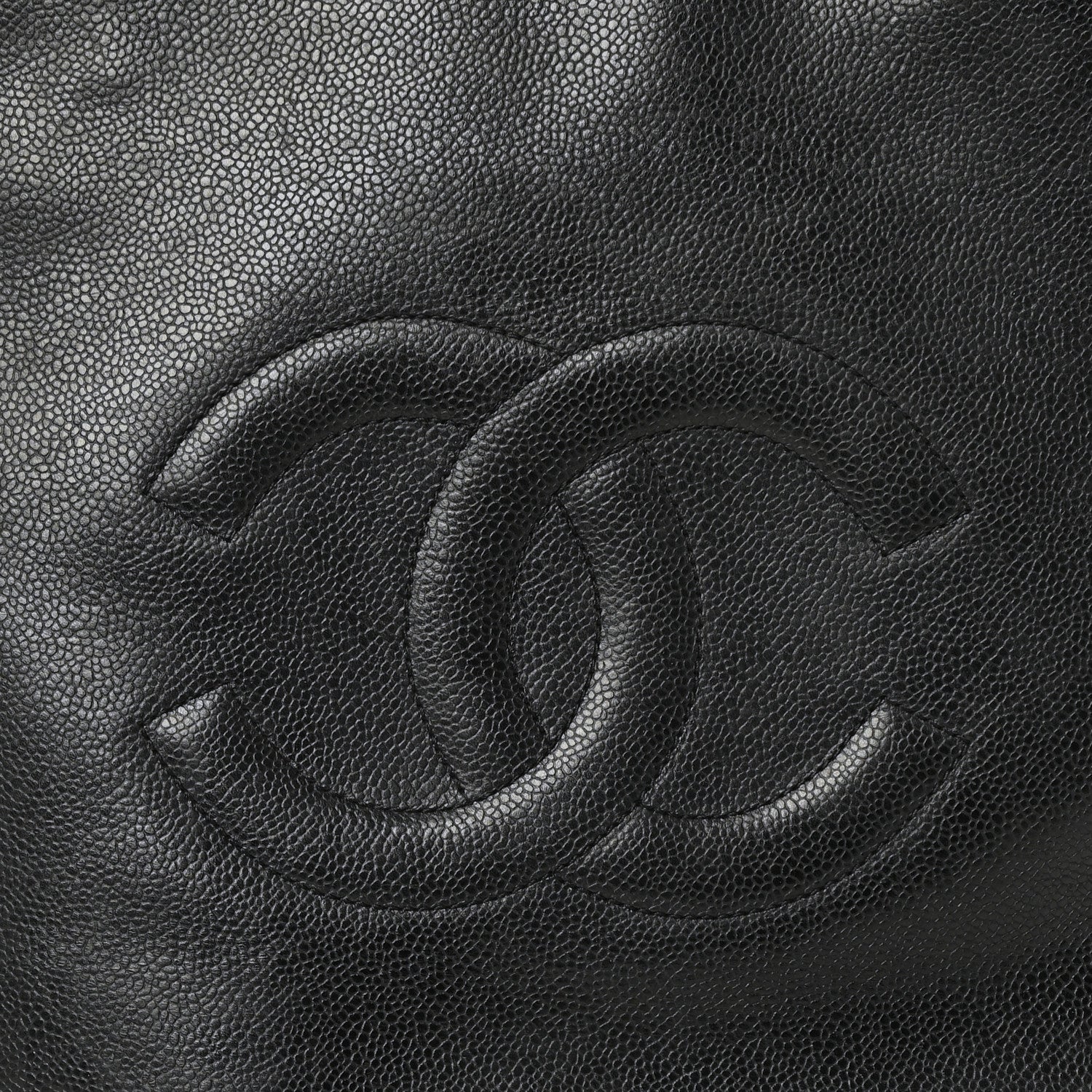 Chanel Caviar CC Timeless Tote Black 6 of 8