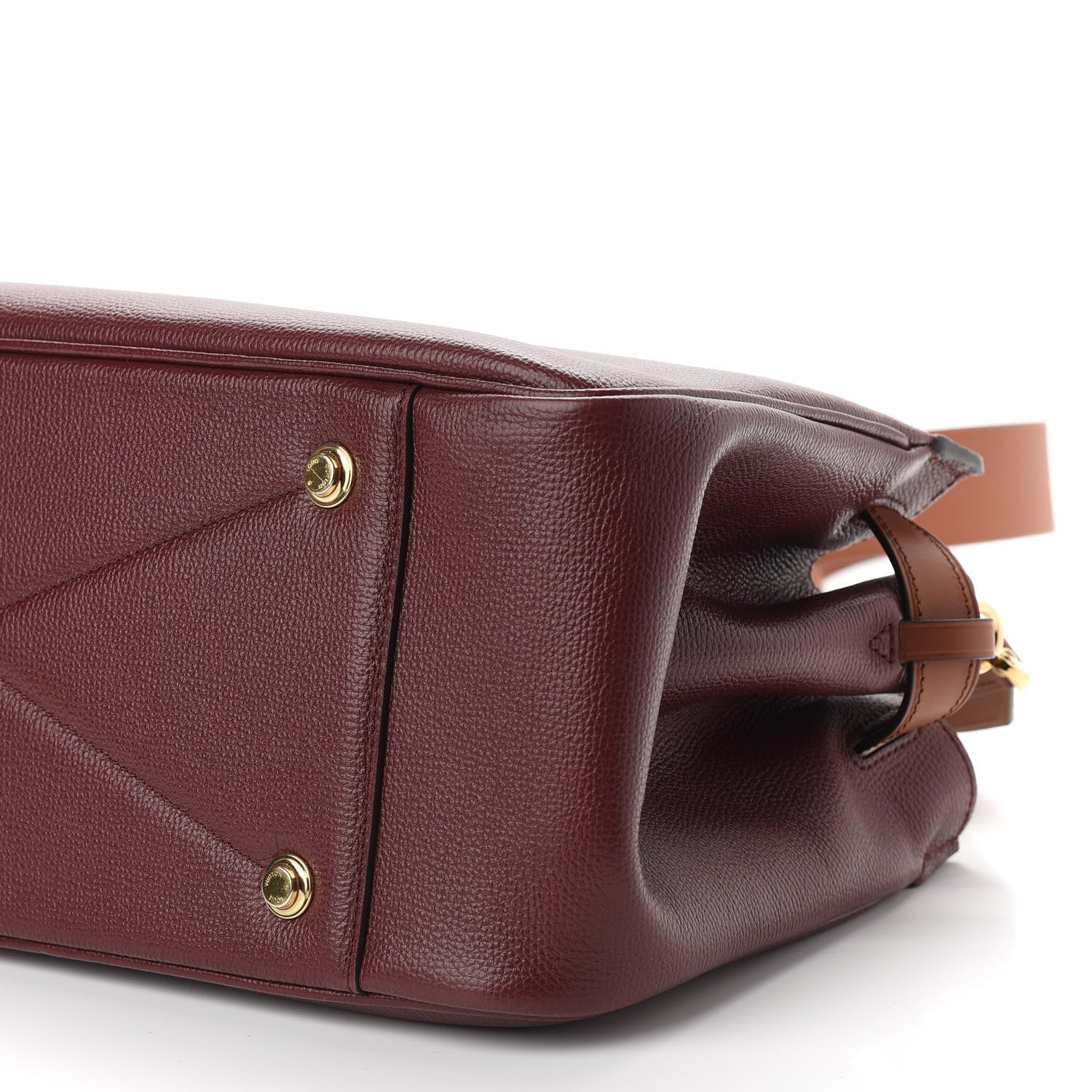 Louis Vuitton Calfskin All Set Bordeaux Tan 13 of 13