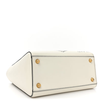 Christian Dior Calfskin Niki De Saint Phalle Heart Medium Supple Lady Dior Off White 4 of 12