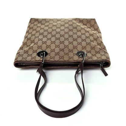 Gucci Monogram Eclipse Tote Brown 12 of 14