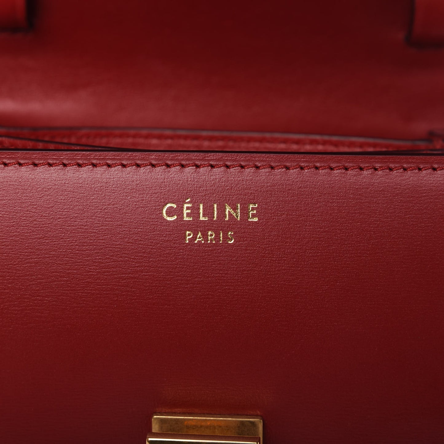 Box Calfskin Small Classic Box Flap Bag Red