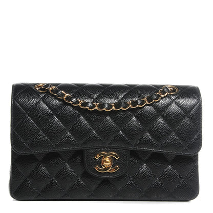 Chanel Caviar Quilted Small Double Flap Black 1 of 9