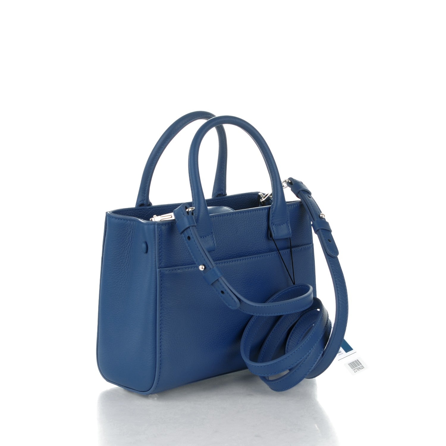 Chanel Grained Calfskin Mini Neo Executive Shopper Tote Blue 3 of 8