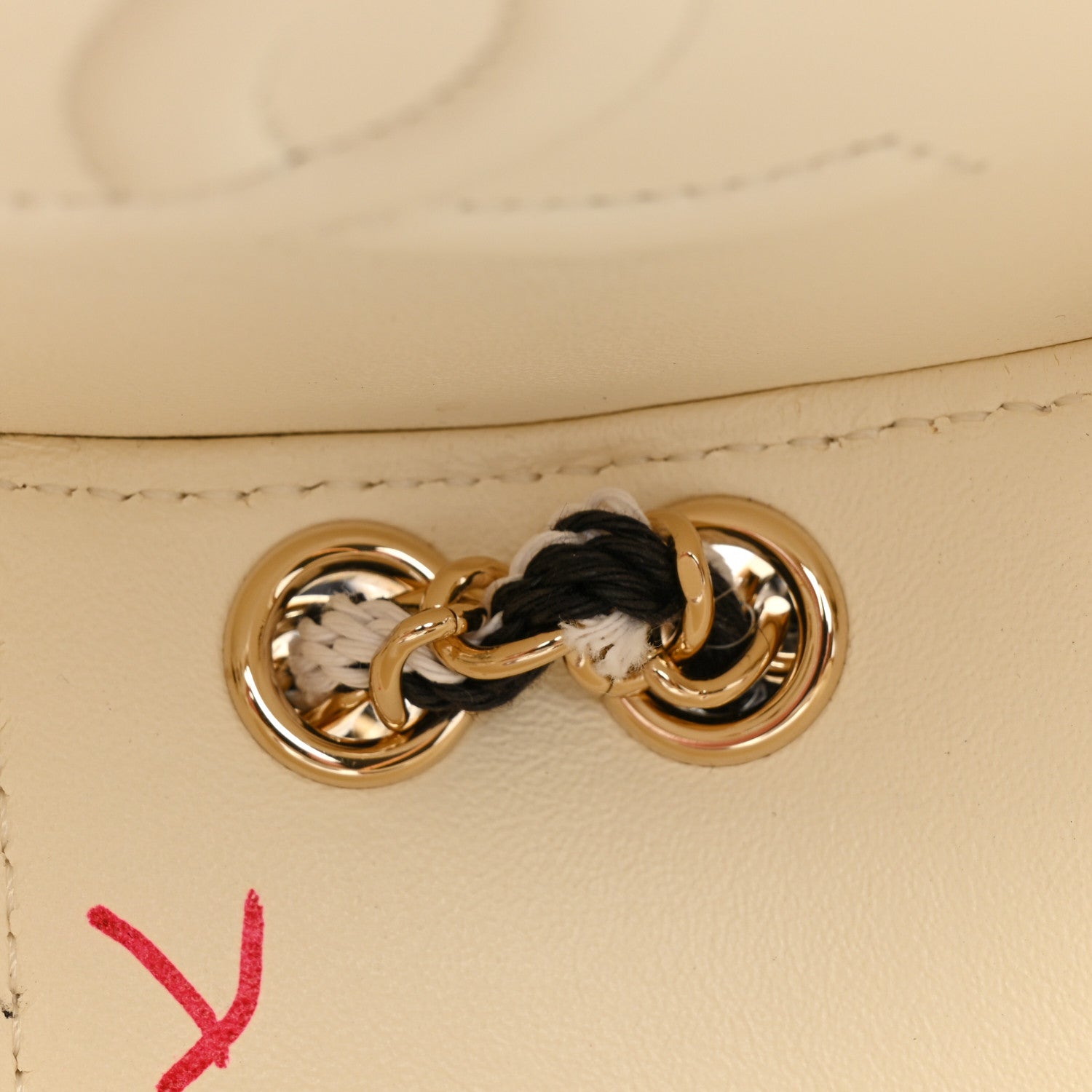 Chanel Lambskin Coco Lifesaver Round Bag Black White 11 of 15