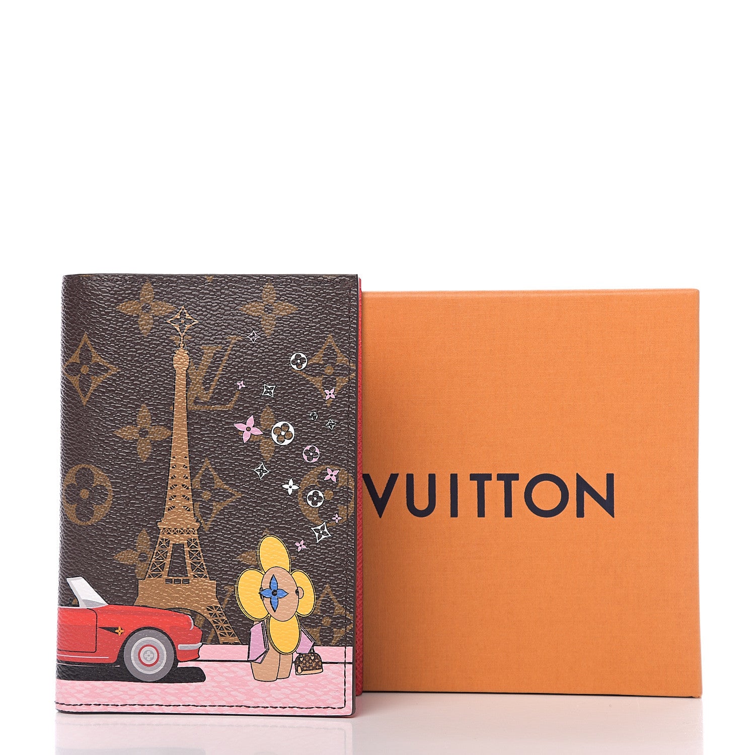 Louis Vuitton Monogram 2019 Christmas Animation Passport Cover Rouge 6 of 6