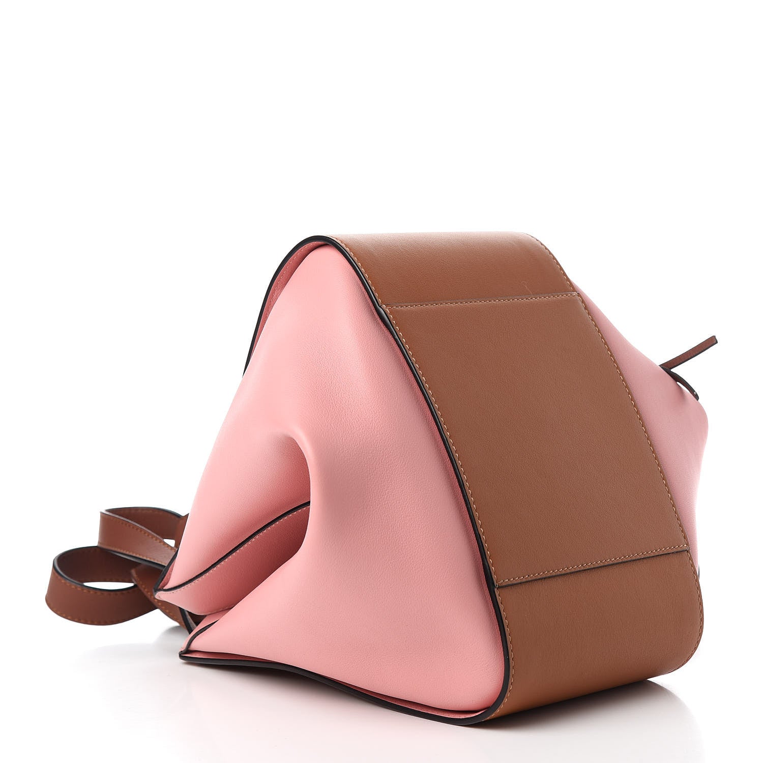 Loewe Calfskin Small Hammock Shoulder Bag Tan Pink Tan 4 of 10