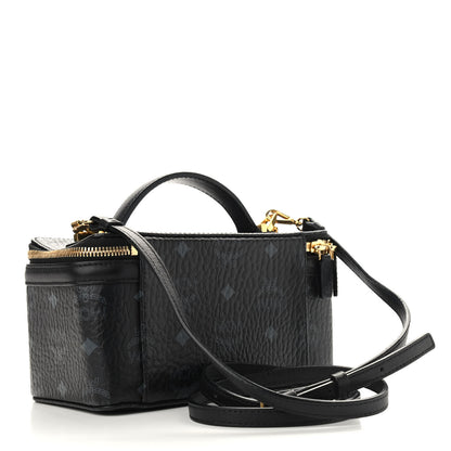 MCM Visetos Vanity Case Black 3 of 9