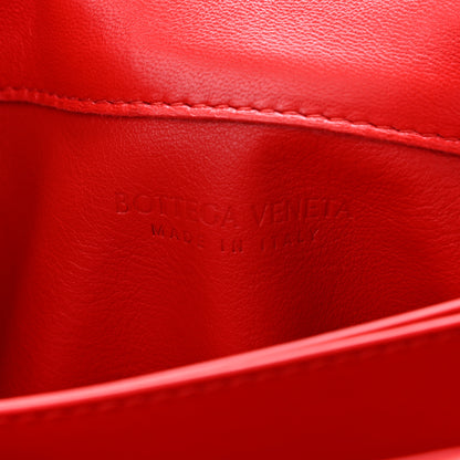 Bottega Veneta Nappa Intrecciato Crossbody Messenger Flap Red 6 of 10