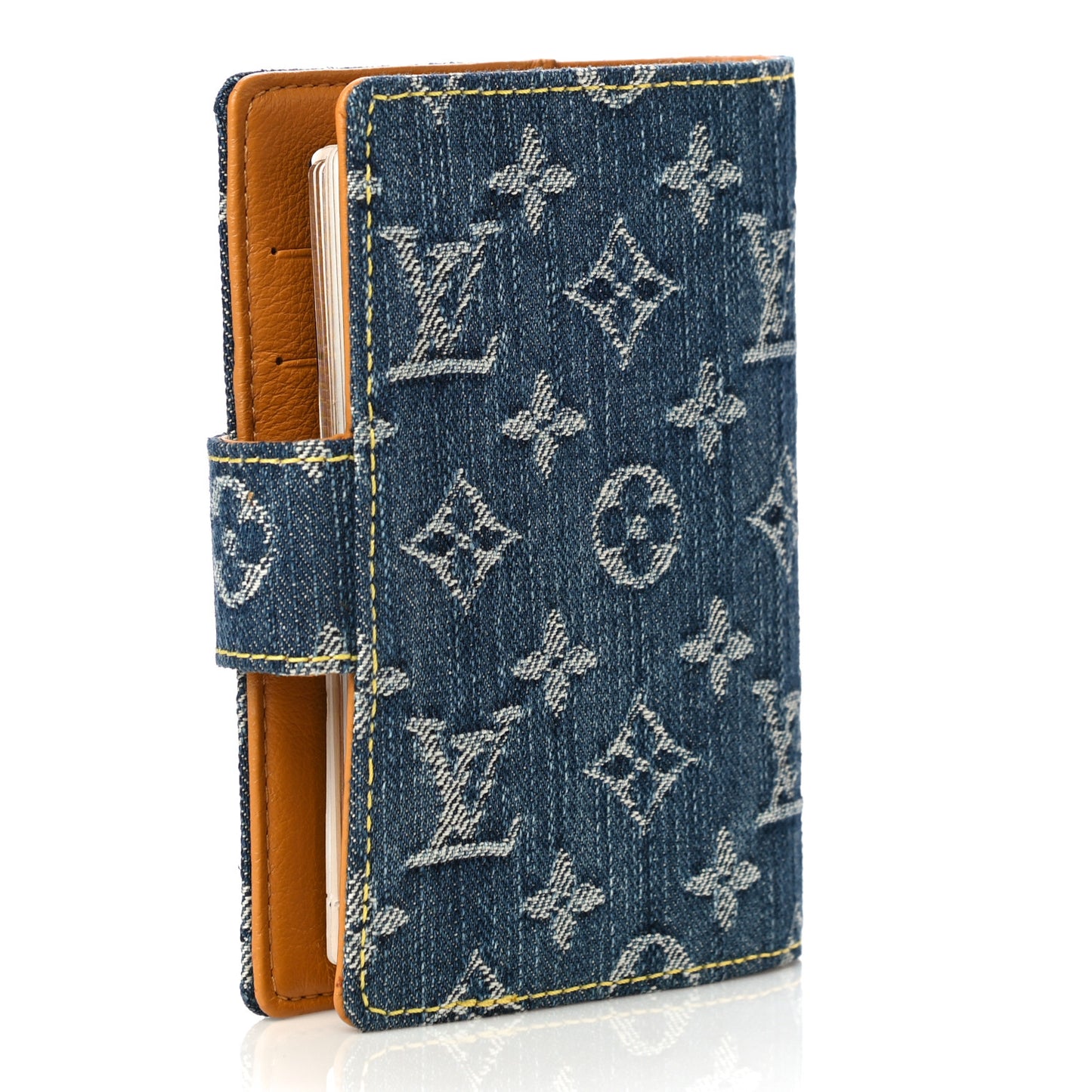 Monogram Denim Agenda PM Blue