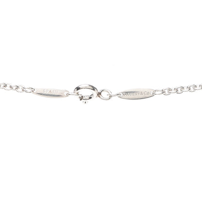 Tiffany Sterling Silver Elsa Peretti Open Heart Lariat Necklace 5 of 6