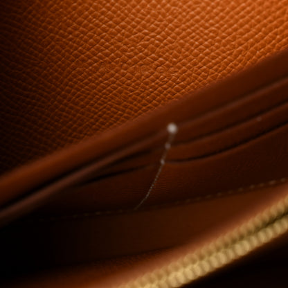 Hermes Epsom Constance Long Wallet To Go Gold 7 of 10