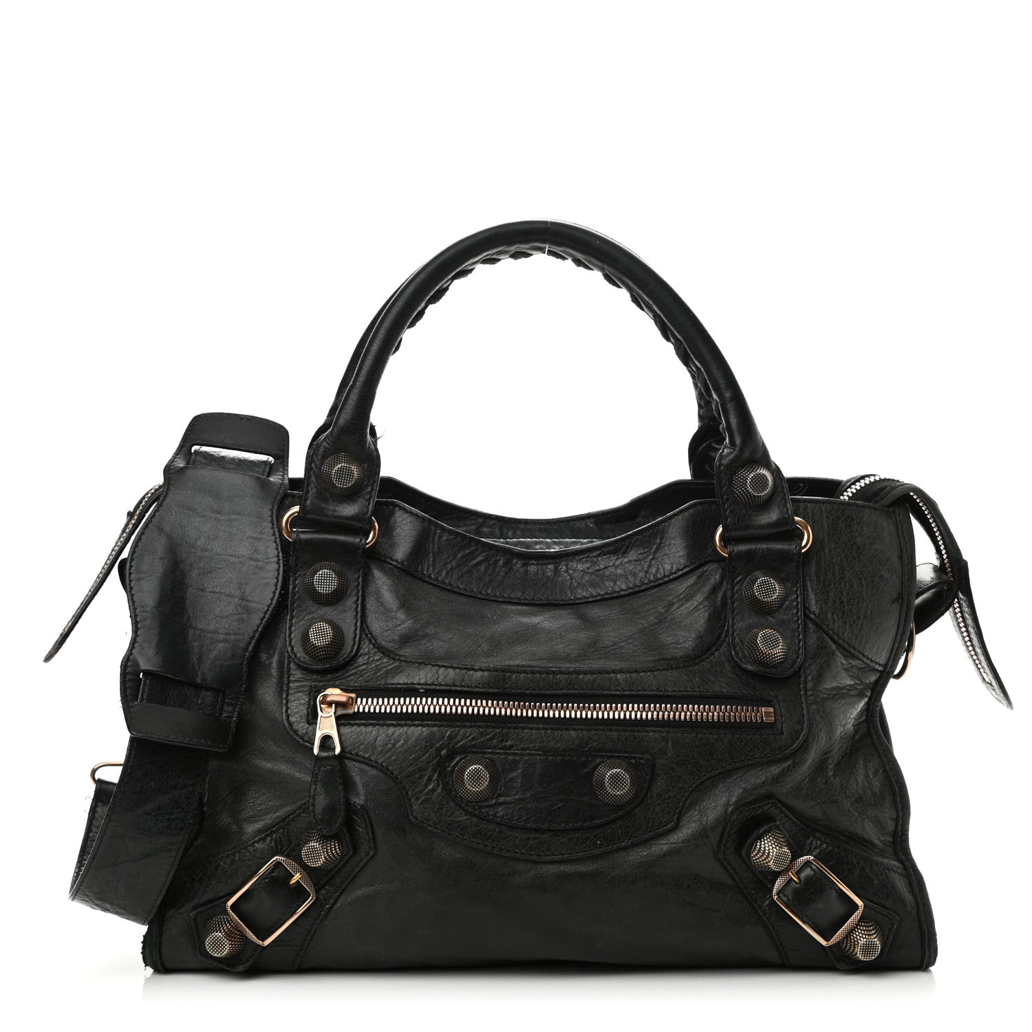 Balenciaga Agneau Giant 21 Rose Gold Hardware City Black 1 of 18