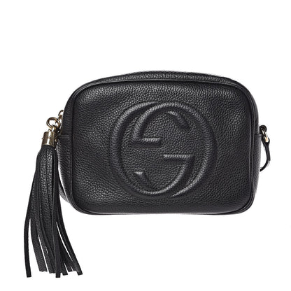 Gucci Pebbled Calfskin Small Soho Disco Bag Black 1 of 12