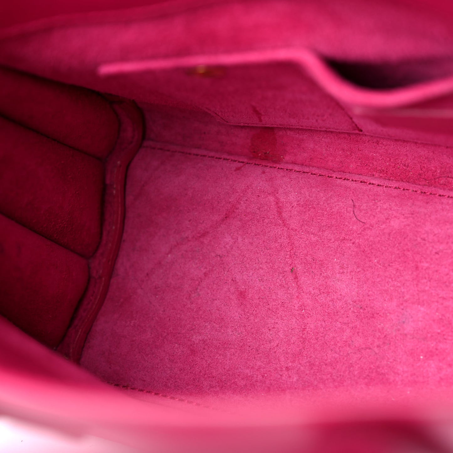 Calfskin Nano Sac De Jour Lipstick Fuchsia
