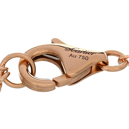 Cartier 18K Pink Gold Diamond SM D'Amour Bracelet 4 of 4