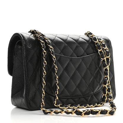 Chanel Caviar Quilted Small Double Flap Black 3 of 9