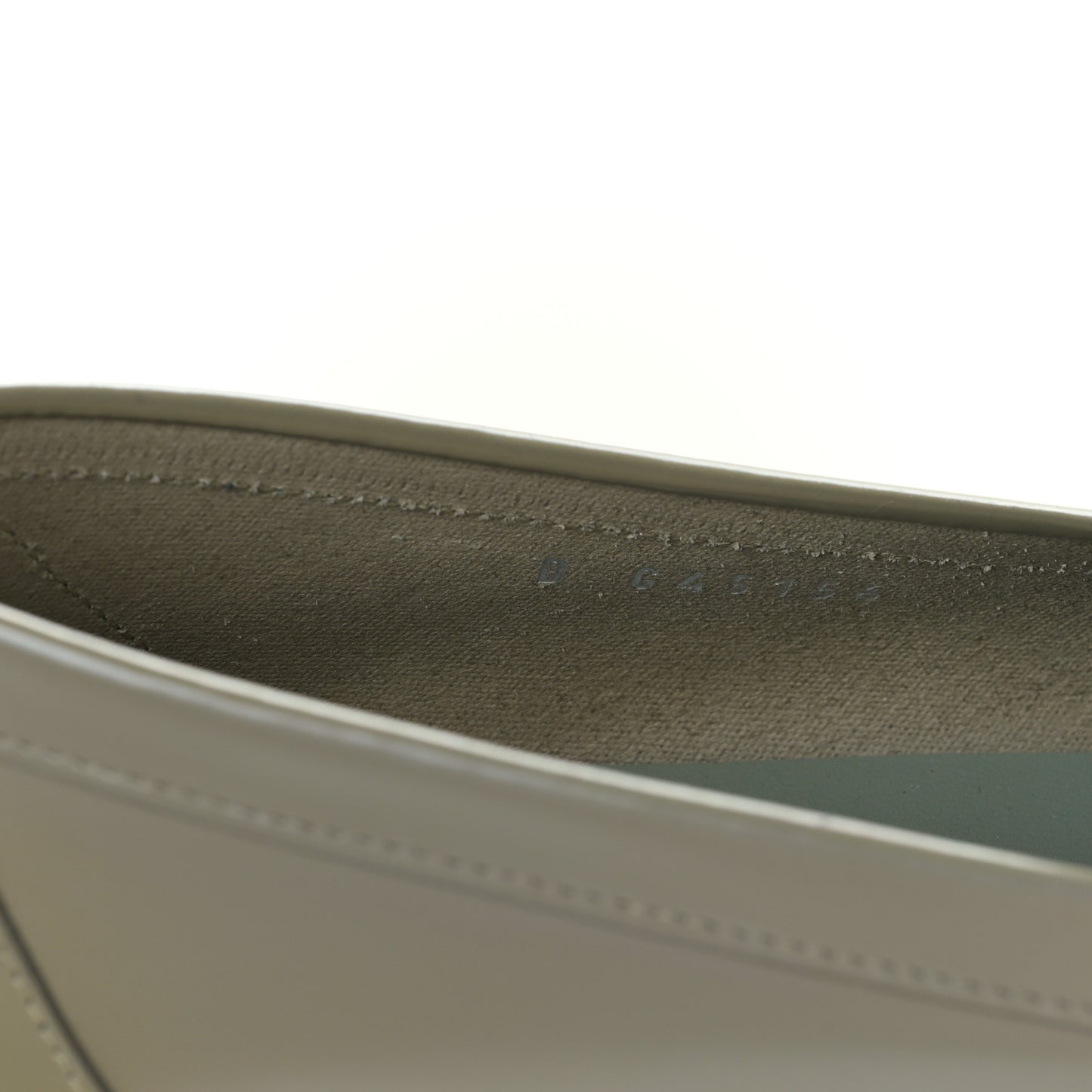 Calfskin Metal CC Loafers 39.5 Khaki