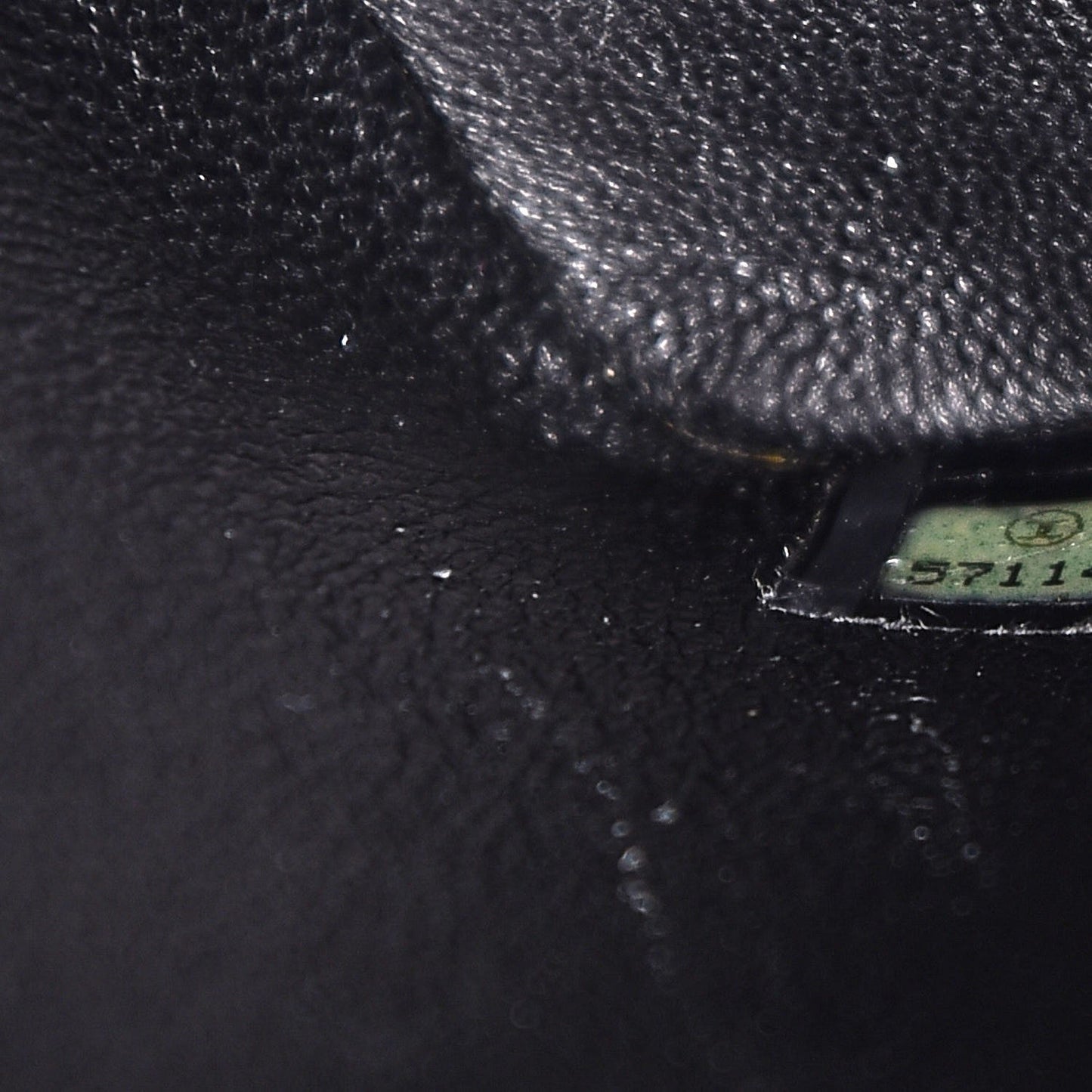 Caviar Quilted Medallion Tote Black