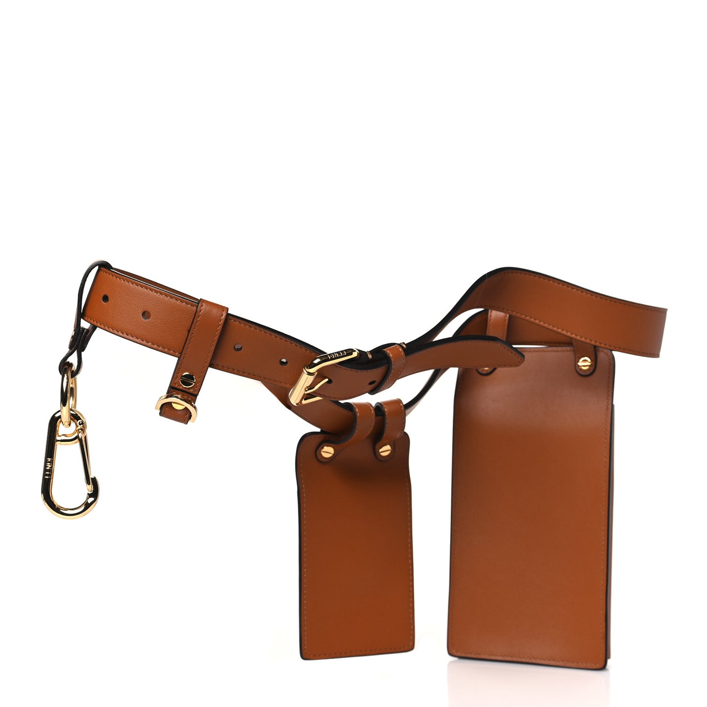 Vitello Glacier Utility Belt Pouch Cuoio