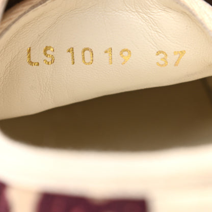 Christian Dior Canvas Oblique Walk'N'Dior Low Top Sneakers 37 Deep Amaranth 8 of 9