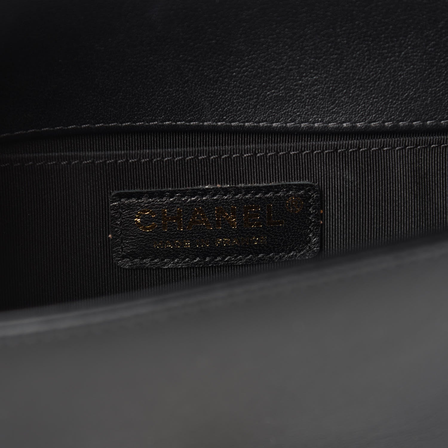 Chanel Calfskin Pearl Small Boy Flap Black 8 of 11