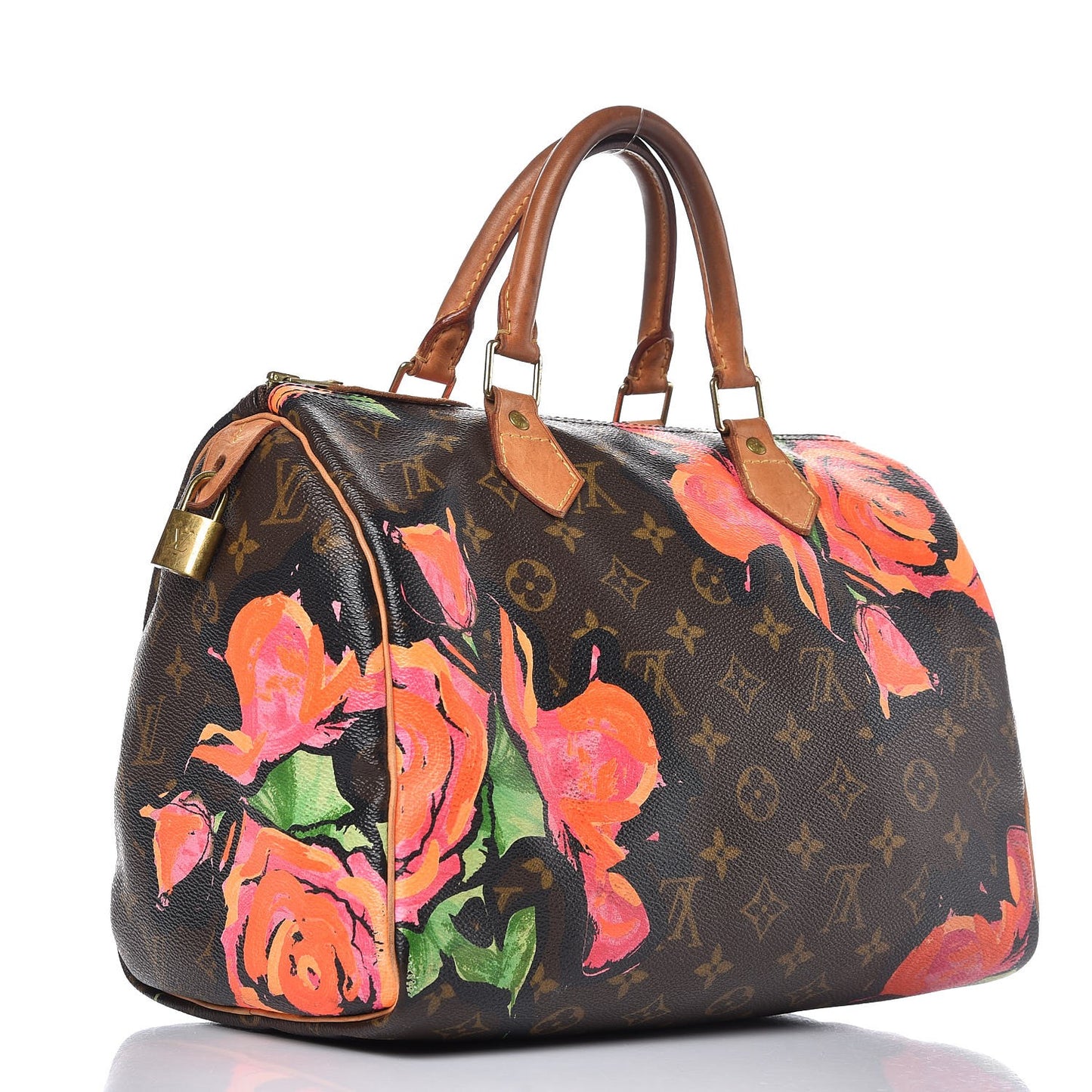 Monogram Roses Speedy 30
