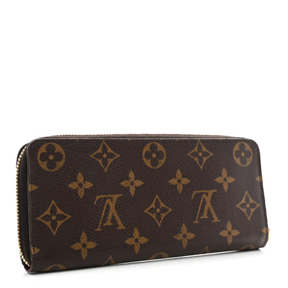 Louis Vuitton Monogram Clemence Wallet Fuchsia 3 of 7