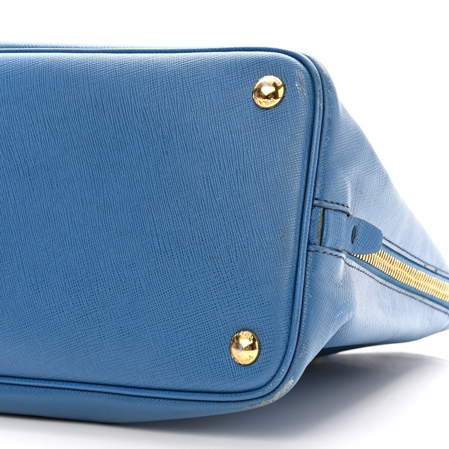 Prada Saffiano Lux Large Promenade Tote Bluette 9 of 15