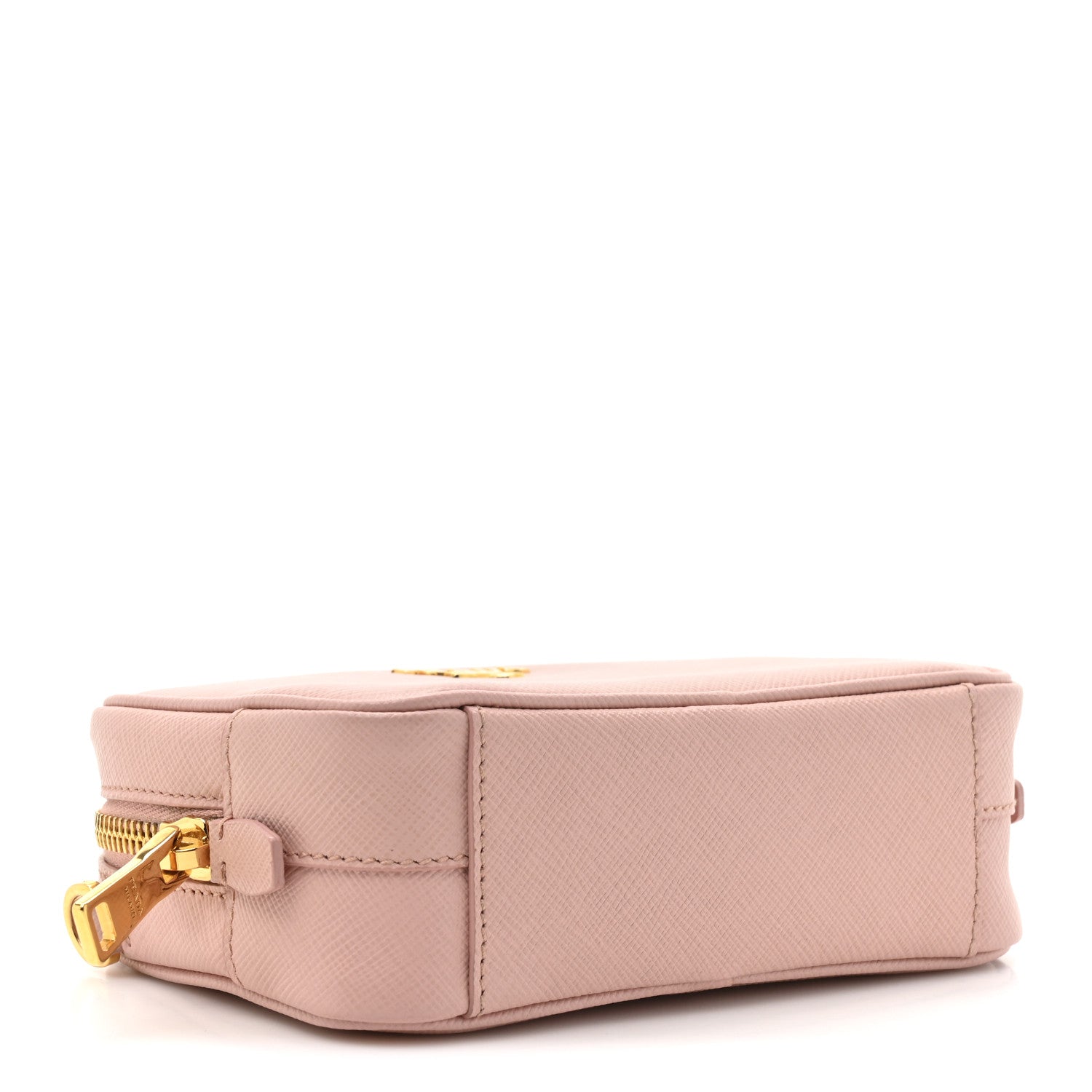 Prada Saffiano Lux Mini Camera Crossbody Bag Orchidea 4 of 12
