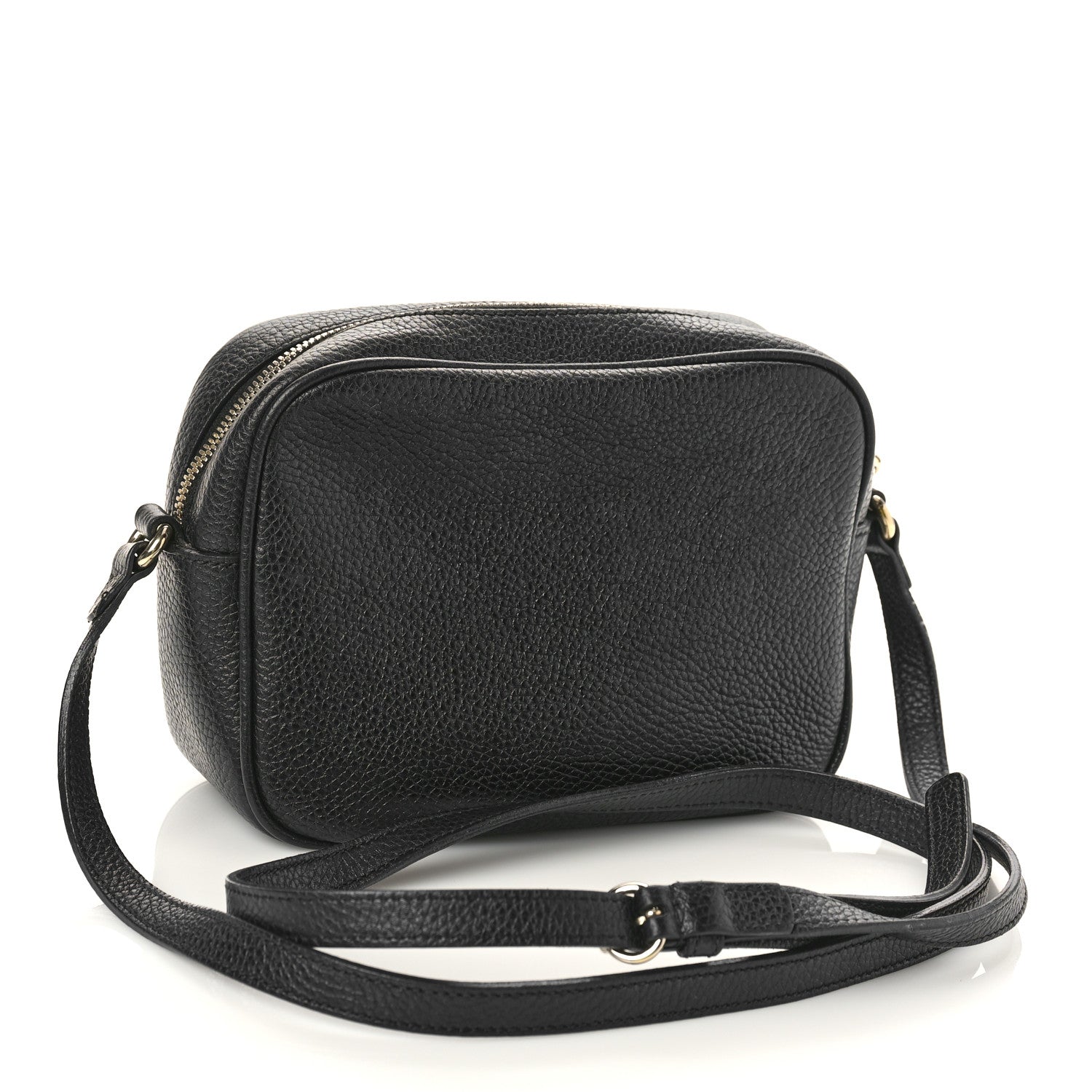 Gucci Pebbled Calfskin Small Soho Disco Bag Black 3 of 11