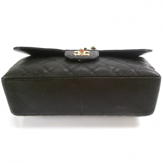Chanel Caviar Jumbo Flap Black 4 of 11