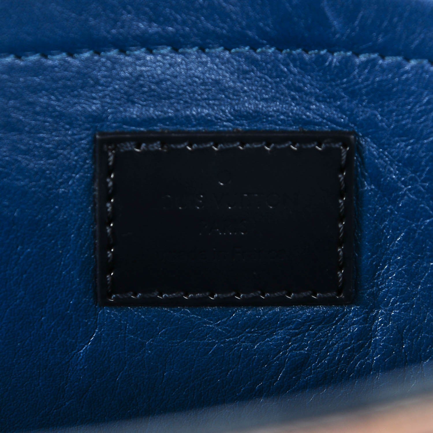 Louis Vuitton Crocodile Ostrich Ayers Monogram Mirage Delft Navy 6 of 7