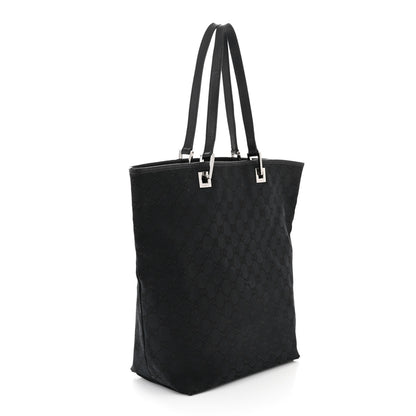 Gucci Monogram Bucket Tote Black 3 of 12