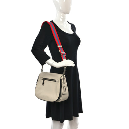 Marc Jacobs Calfskin Empire City Messenger Crossbody Beige 2 of 8