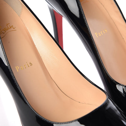 Christian Louboutin Patent Pigalle 100 Pumps 40 Black 9 of 9