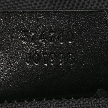 Gucci Calfskin Suede Morpheus Messenger Bag Black 7 of 11