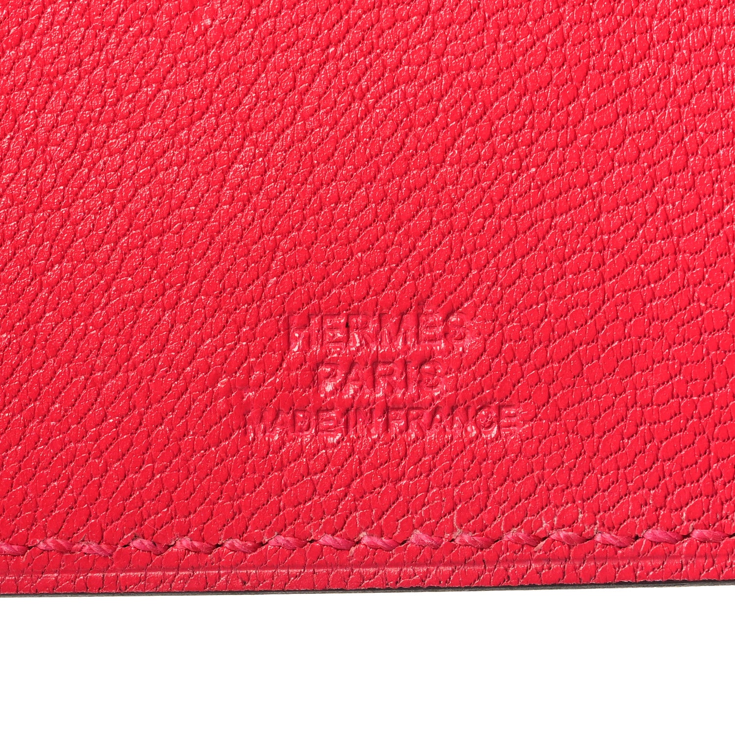Hermes Chevre Chamkila Tarmac PM Passport Holder Rose Extreme 6 of 6