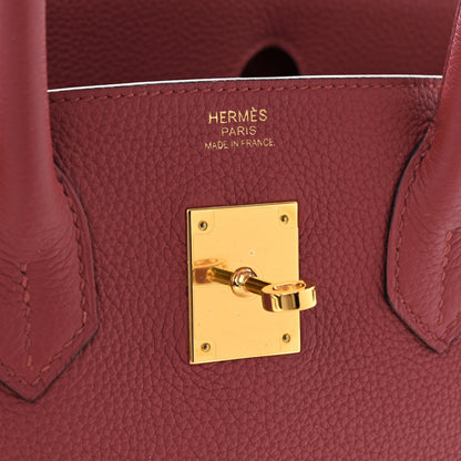 Hermes Togo Birkin 30 Rouge Grenat 6 of 14