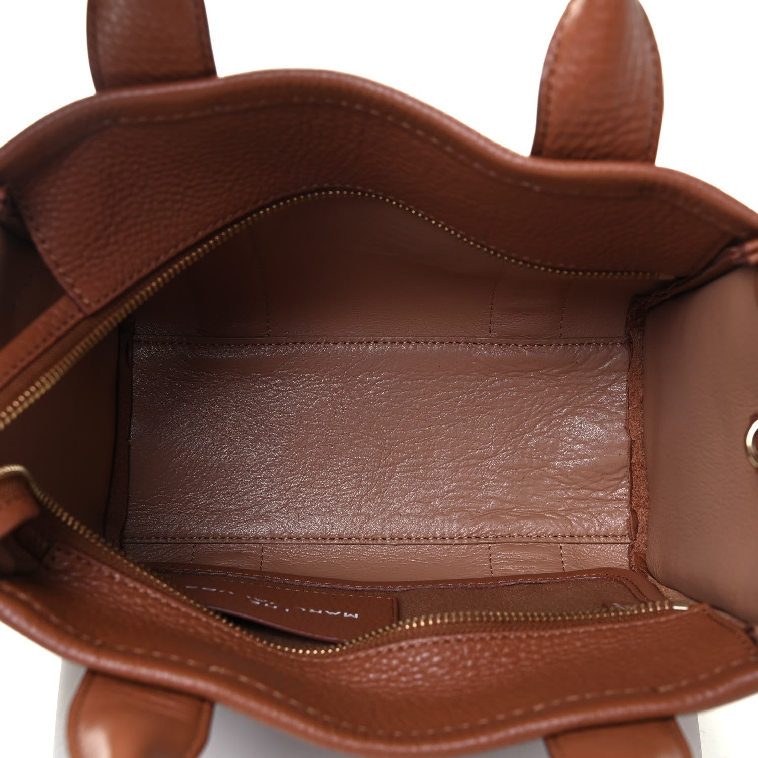 Marc Jacobs Grained Calfskin Small The Tote Bag Argan Oil 4 of 4
