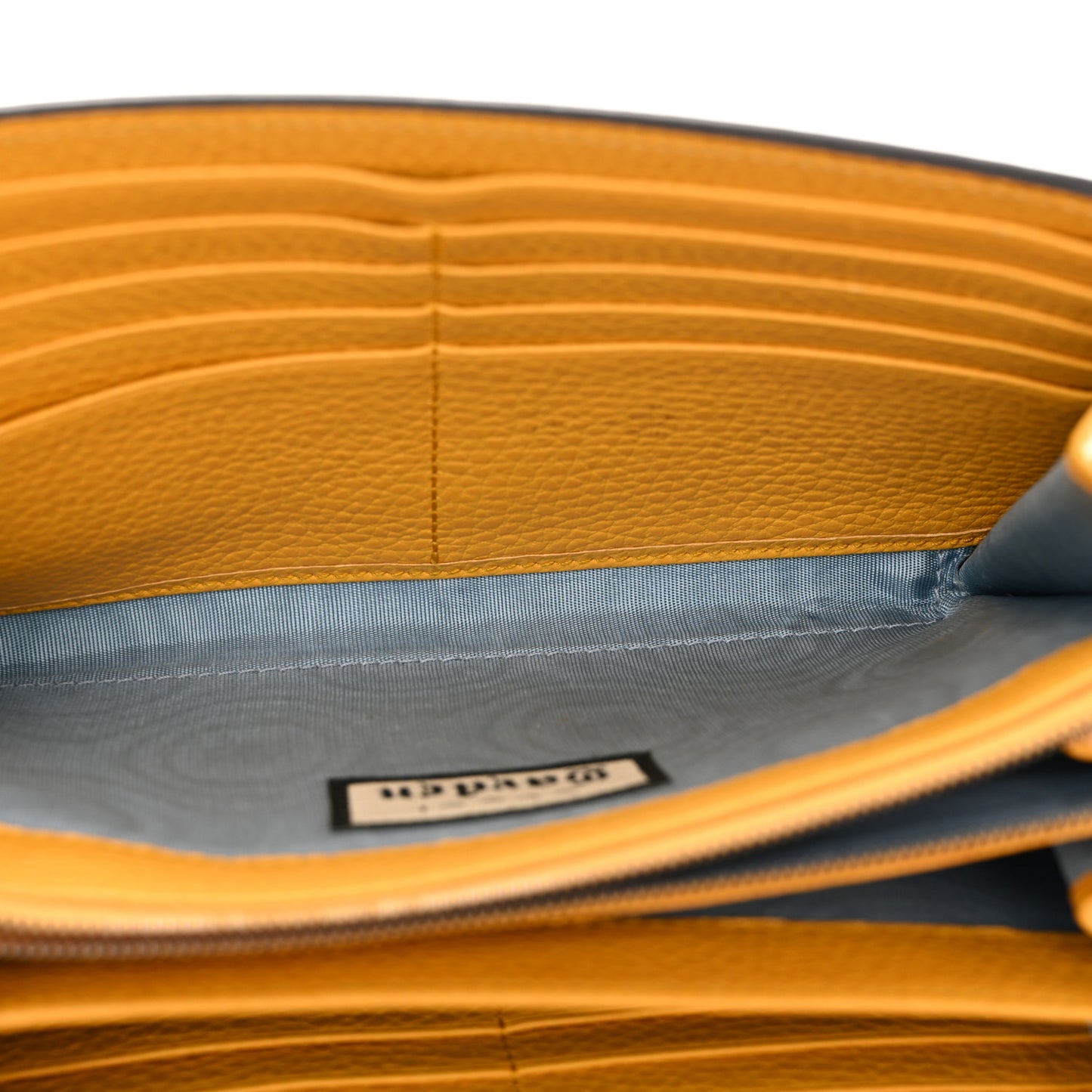 Calfskin Garden Dionysus Chain Wallet Yellow